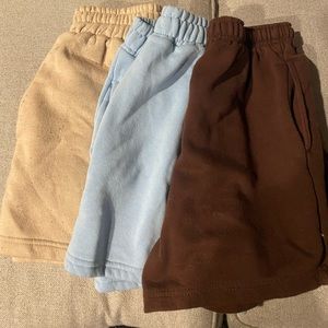 Lot of sweatshorts